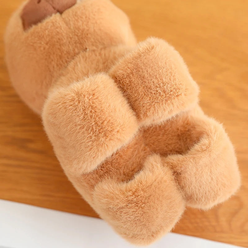 Creative Stuffed Animals Raccoon Fox Husky Cat Monkey Papa Circle Toy Wrapped Around Arm Doll Toys For Kids Birthday Gift
