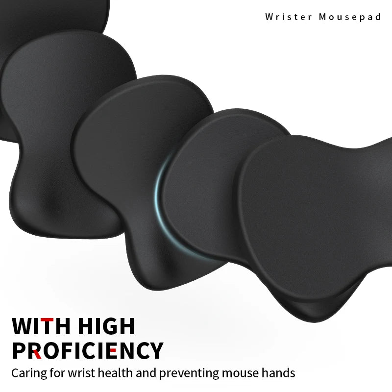 Comfortable Mouse Pad Wrist Rest，Ergonomic Mouse Pad Wrist Support , Relieve Wrist Pain Gel Mouse pad, Laptop, computer, office