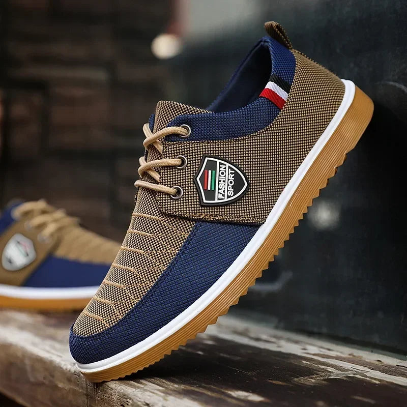 Zapatillas de lona informales para hombre