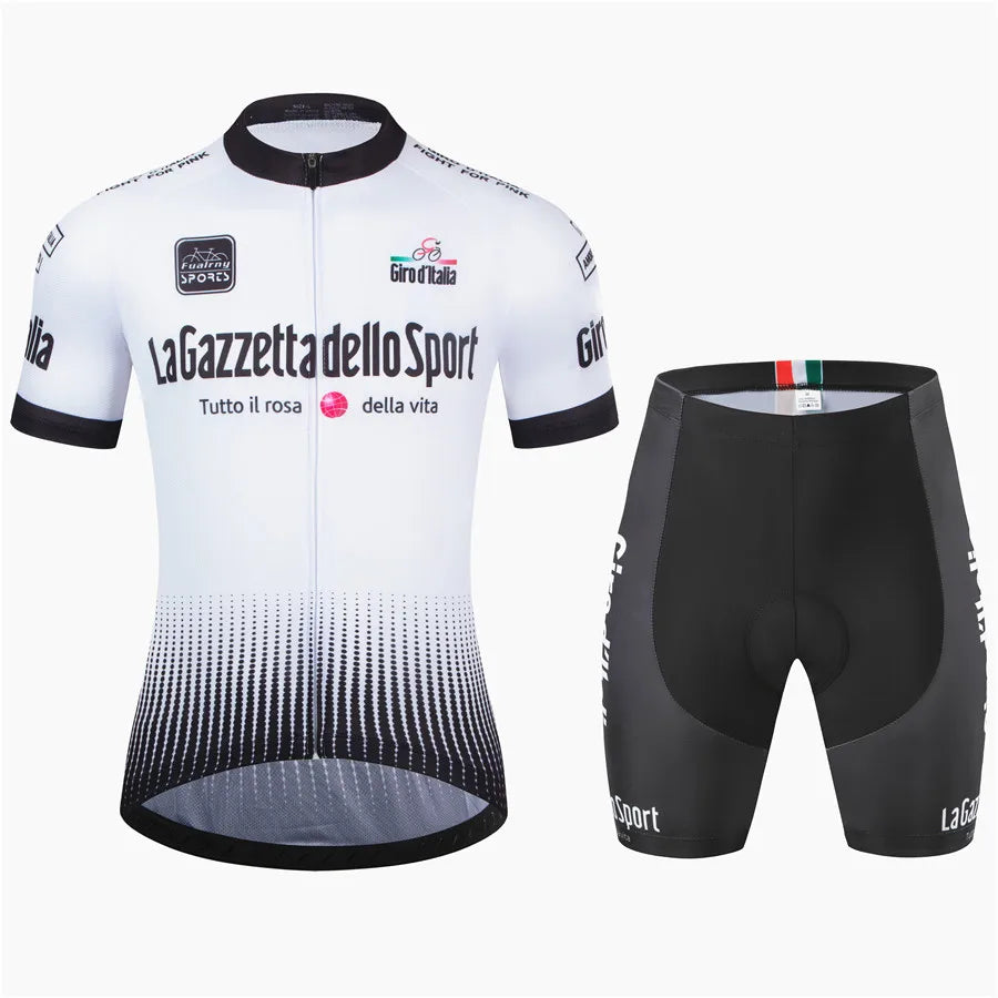Tour Of Italy Ropa De Ciclismo Maillot Conjunto De Verano Bicicleta De Carretera De Manga Corta Ropa De Ciclismo Hombre Conjunto De Maillot Mtb Ropa Deportiva