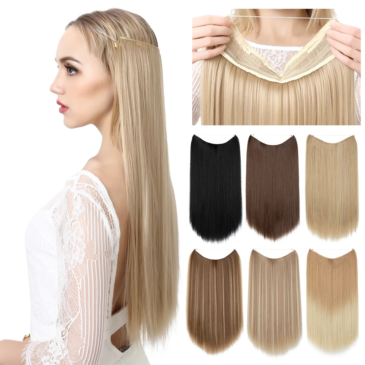 SARLA Ombre Straight Hair Extension