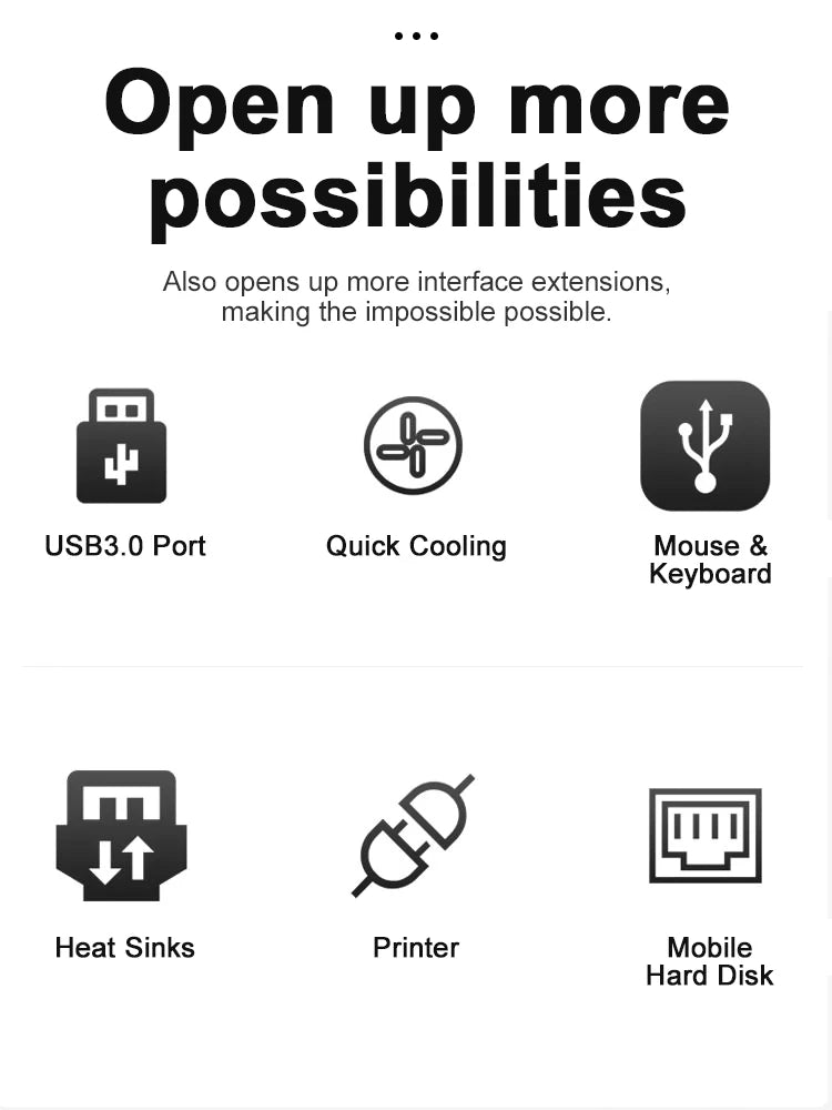 4 Ports Hi-Speed HUBs High Speed 4 Port USB 3.0 Multi HUB Splitter Expansion For Desktop PC Laptop Adapter