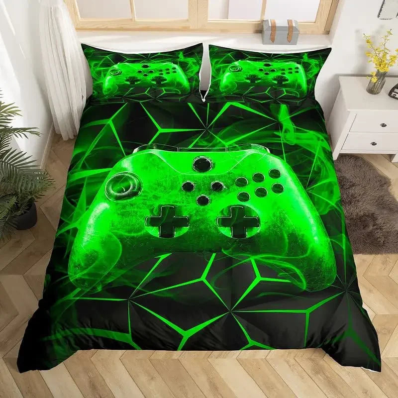 Juego de funda de edredón para jugadores