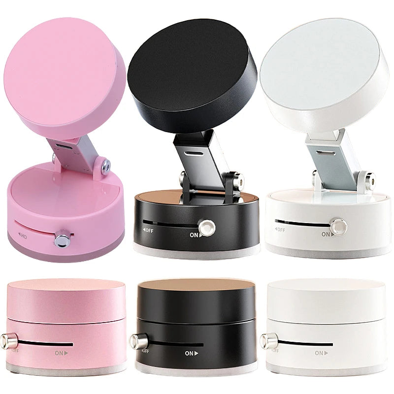 Vacuum Adsorption Magnetic Suction Cup Phone Mount Double Sided Hands-Free Magnetic Cell Phone Holder For Car/Gym/Mirror/Smoot