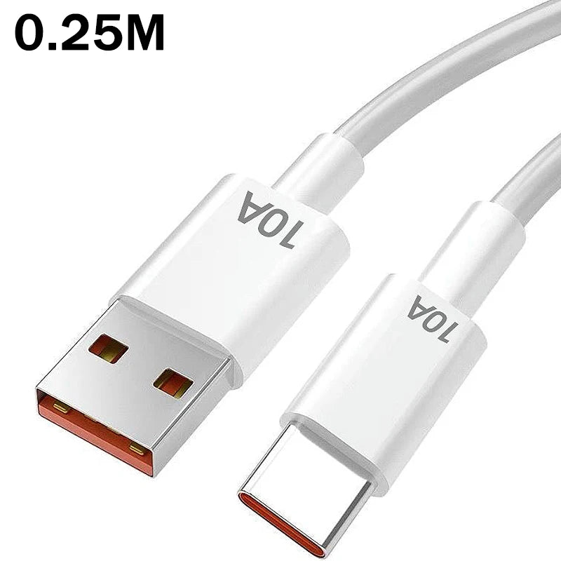 120W 4 Port USB Type C Charger Fast Charging Data Cable USB Phone Charger Adapter for Samsung IPhone Xiaomi Huawei Wall Charger