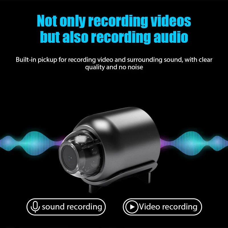 WiFi Webcam 1080P HD Indoor Security IP Camera IR Night-vision Video Recorder Anti-theft Remote Monitor usbcamera