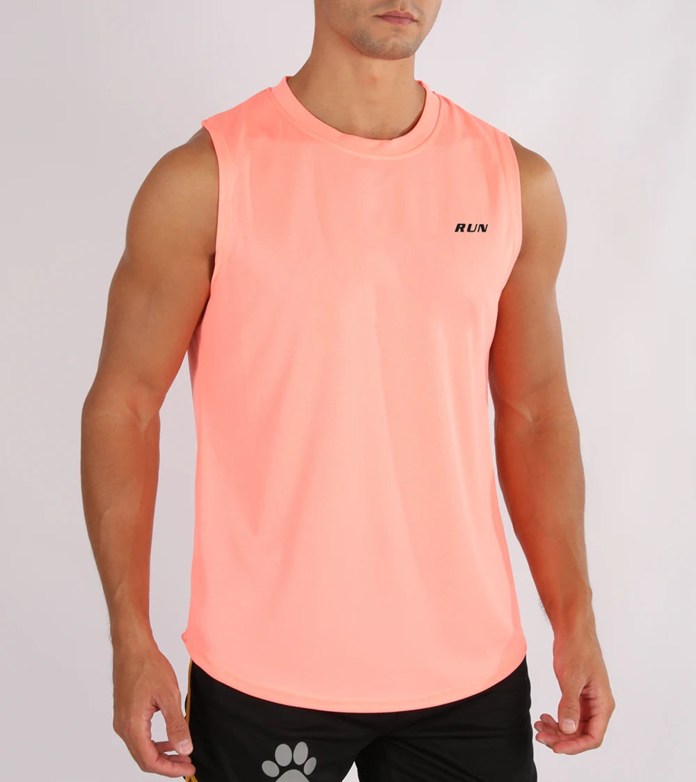 Chalecos de verano para hombre, ropa de entrenamiento físico, ropa deportiva, camisetas sin mangas sueltas, chalecos de baloncesto de moda para hombre