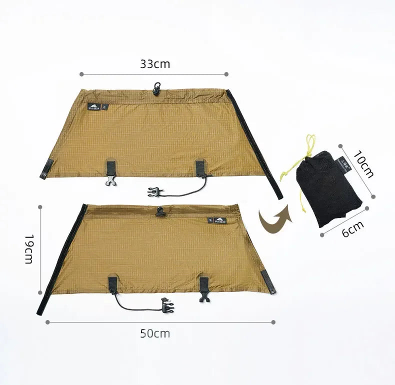 Polainas de senderismo y trekking 3F UL GEAR, polainas de montaña impermeables UHMWPE para camping, protección contra nieve y arena, fundas para zapatos, equipo