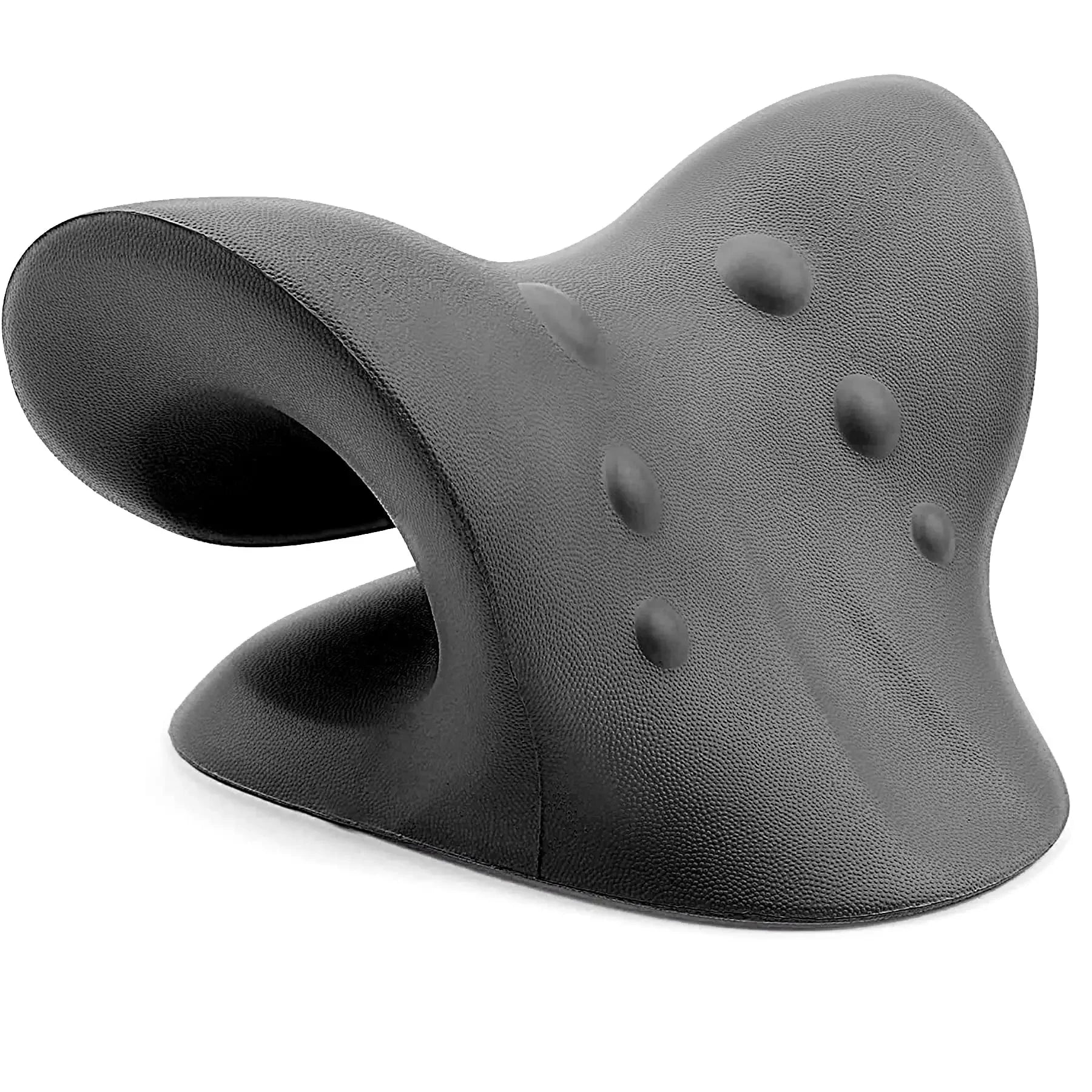 Neck and Shoulder Relaxer Cervical Traction Device for Muscle Tension Relief Chiropractic Pillow Repair Neck Relaxatio