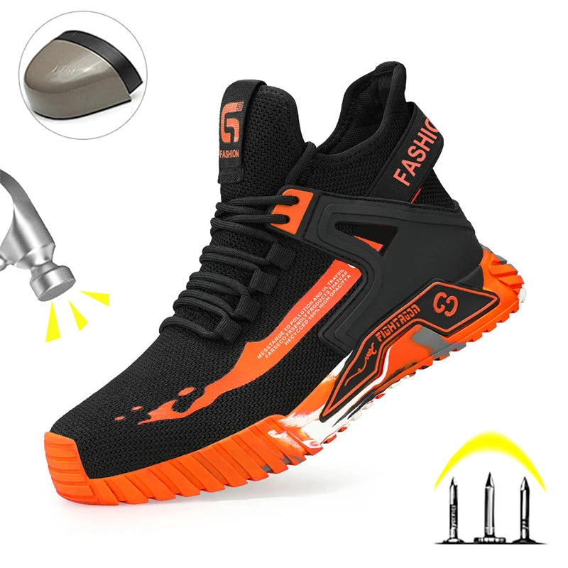 Men’s Steel Toe Safety Shoes