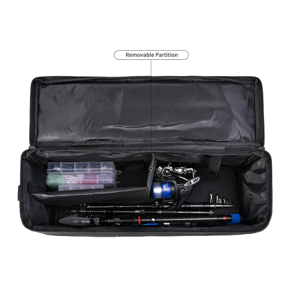 Fishing Tools Carrier Bag Multifunctional Fishing Gears Organizer Waterproof Fishing Accessories Shoulder Bag