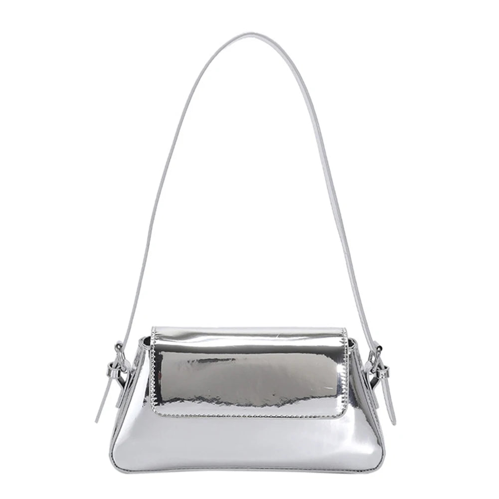 Bolso Bandolera Brillante para Mujer, Elegante Bolso de Hombro con Brillantina, Bolso de Mano con Cadena a la Moda, Bolso Tote para Damas, Chic Clutch de Noche para Bodas