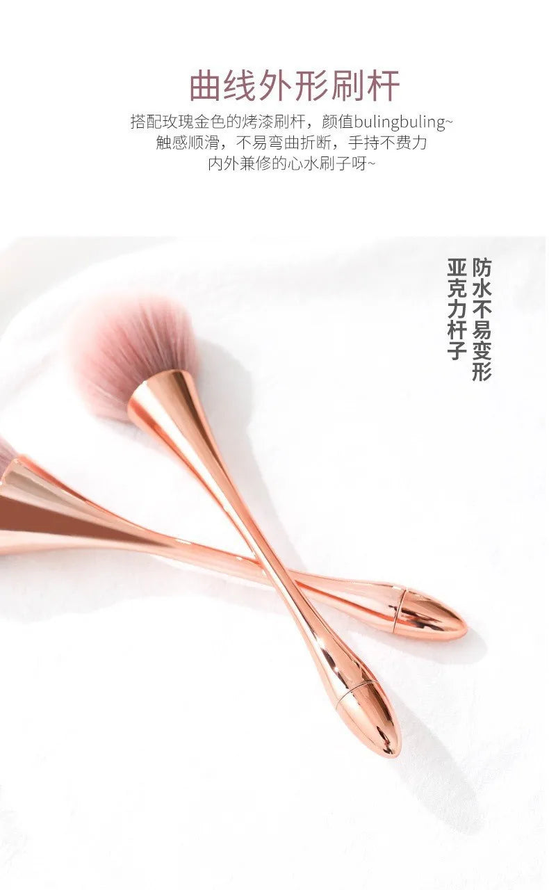 4 Styles Makeup Brush Beauty Brush Blush Powder Brushes Fashion Gel Nail Accessories Nail Material Tools