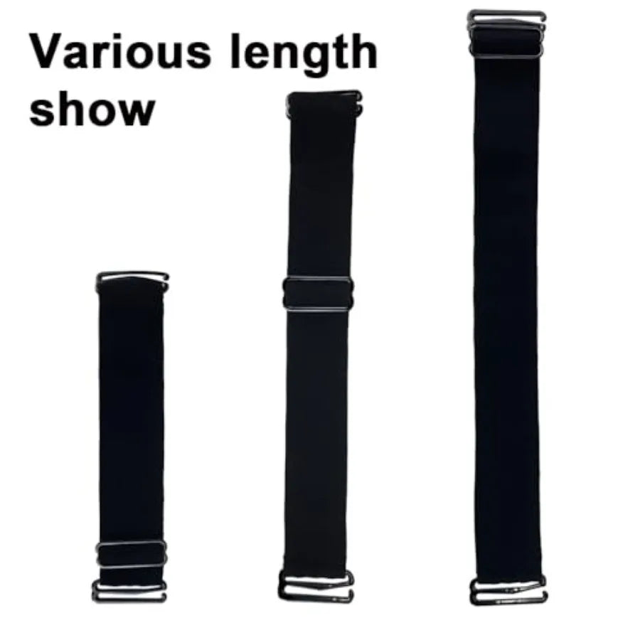 2 PCS Adjustable Elastic Band for Wigs Removable Wig Band Nonslip Wig Strap Black Elastic Bands for Glueless Wig Making Wig Cap