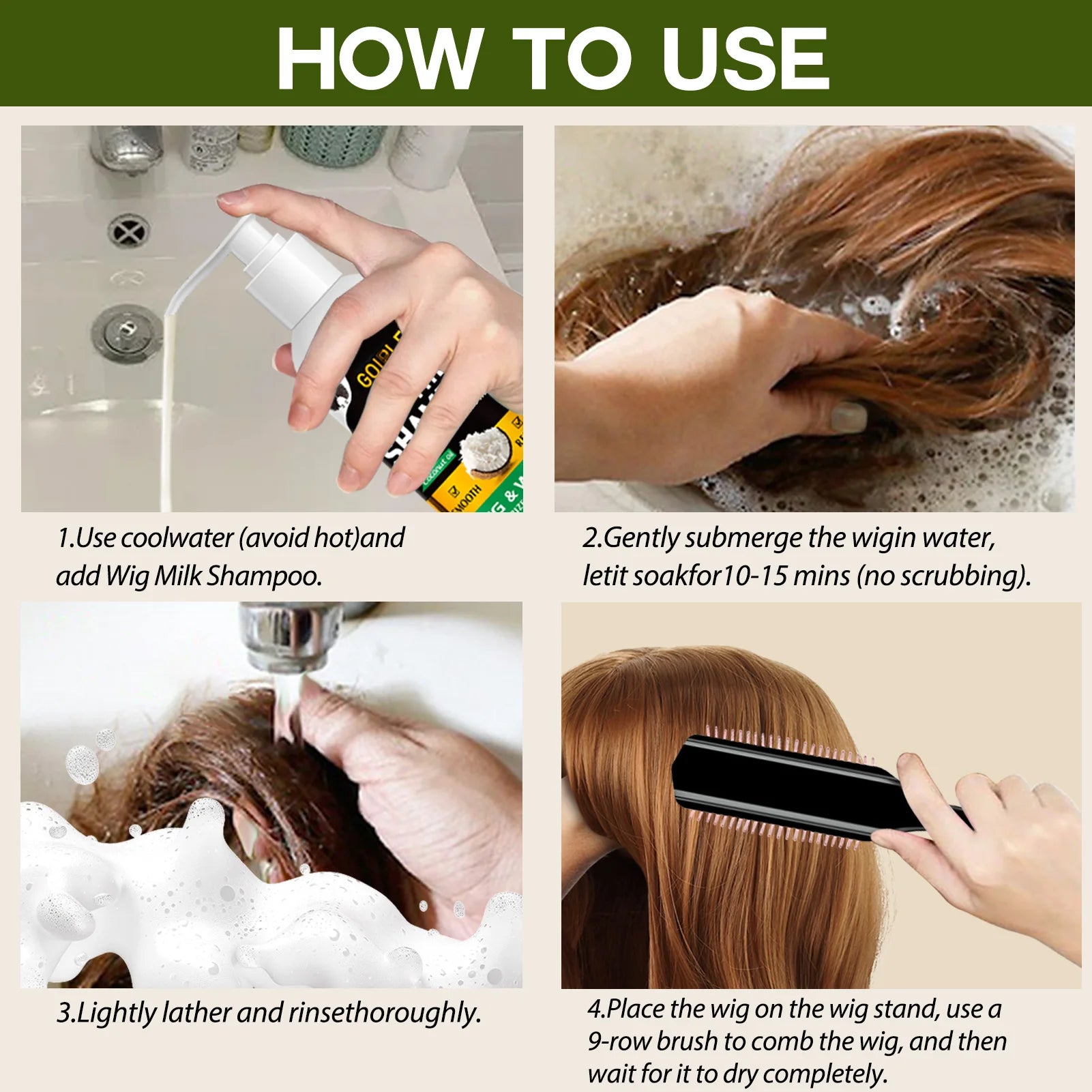 Wig Care & Storage Set