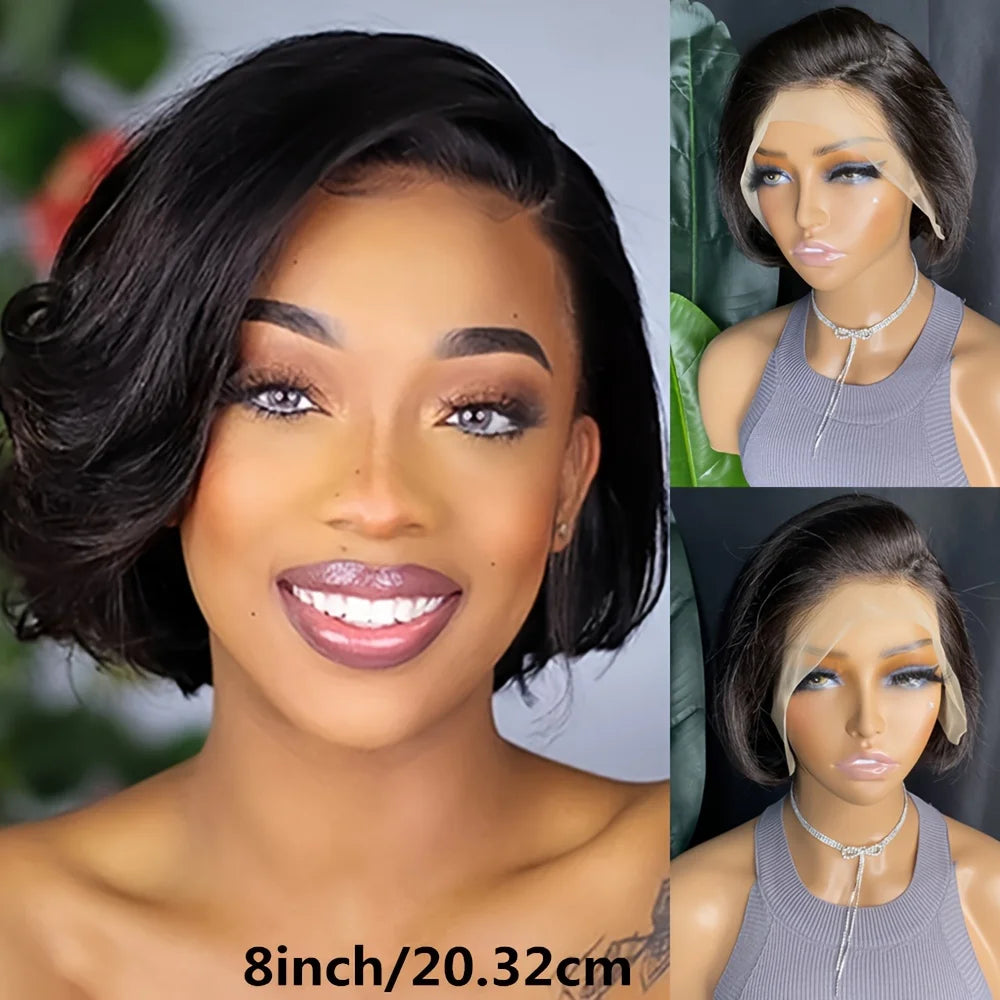 Pixie Cut Human Hair Wig