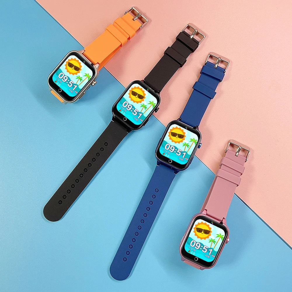 Kids Smart Watch 26 Games Touch Screen Camera Pedometer Video Music MP3 Alarm Clock Audiobooks Habit Track Children Toys Gifts