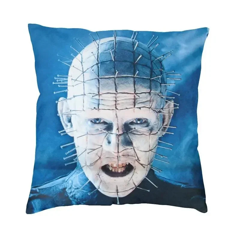 Halloween Inferno Cushion Cover Double Side 3D Print Horror Movie Throw Pillow Case for Sofa Fashion Pillowcase Home Decor