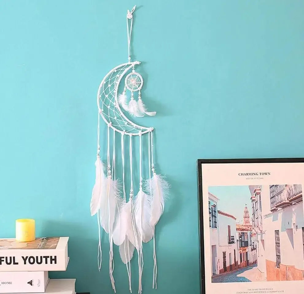 Mini Handmade Craft Home Hanging Room Decoration, Car Ornament, Girls Room Decor Dreamcatcher