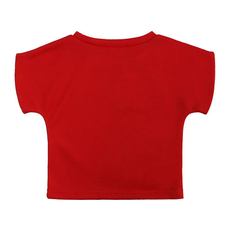 Kids Clothes Children's Clothing Baby Summer Short-Sleeved Hoodie Top+Pants Two-Piece Casual Sports Toddler Girl Outfit Set
