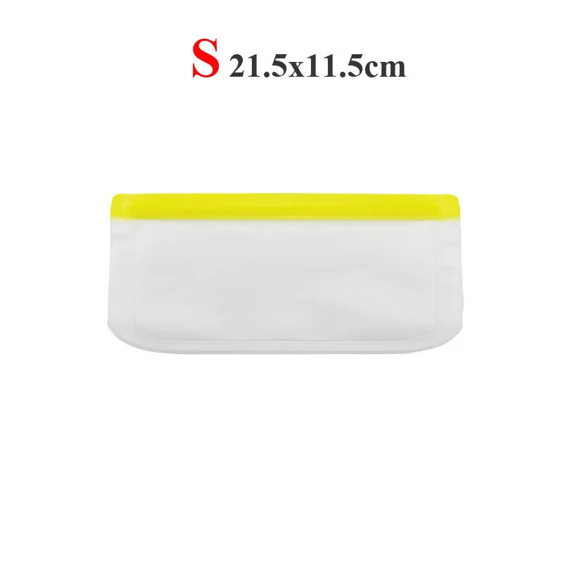 Bolsa de silicona reutilizable para alimentos