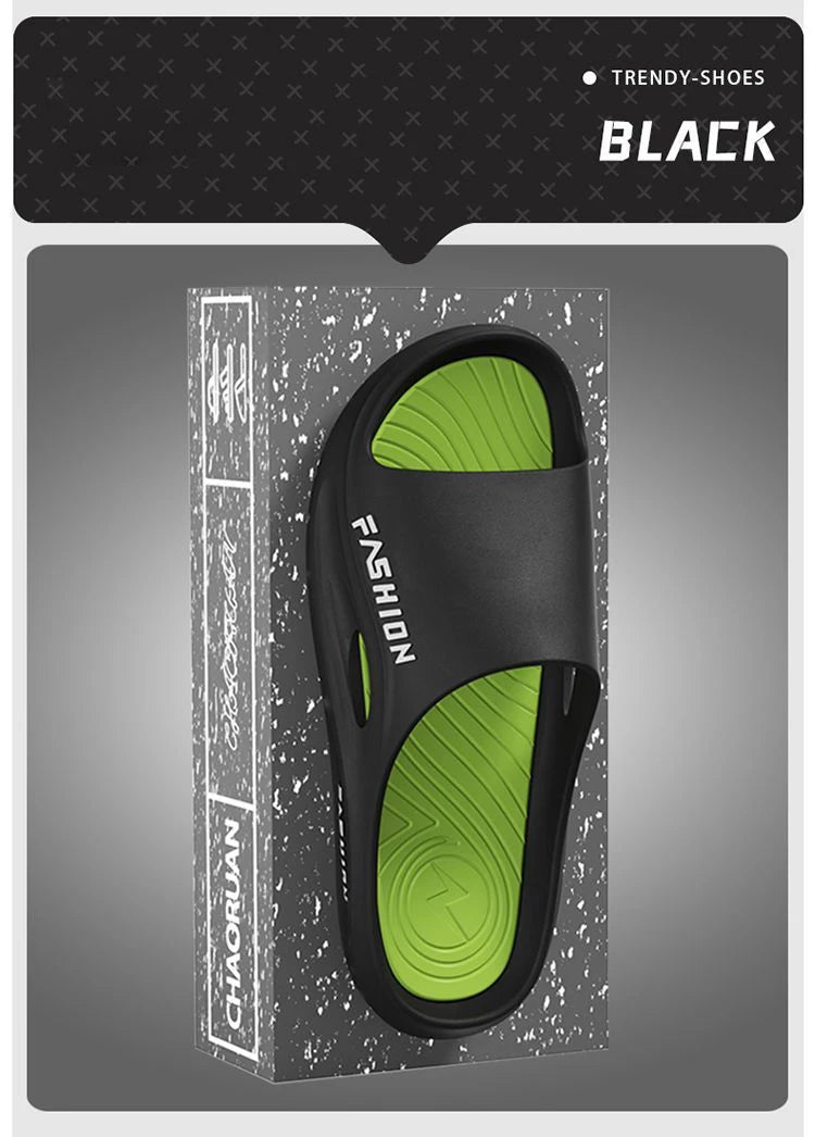 Men's slippers for outdoor wear in summer with soft soles new high-end sports sandals for men anti slip and odor proof