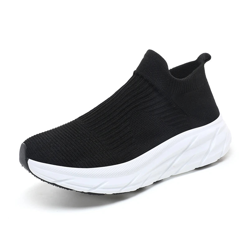 New high-quality casual sports shoes for both men and women, breathable white and fashionable casual walking and running shoes