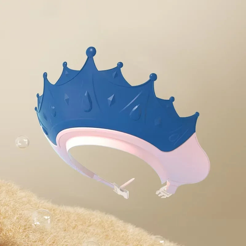 Gorros de baño para bebés, protectores de oído infantiles, gorro de ducha para niños, protector de cabeza para baño, gorro de ducha ajustable para lavar el pelo