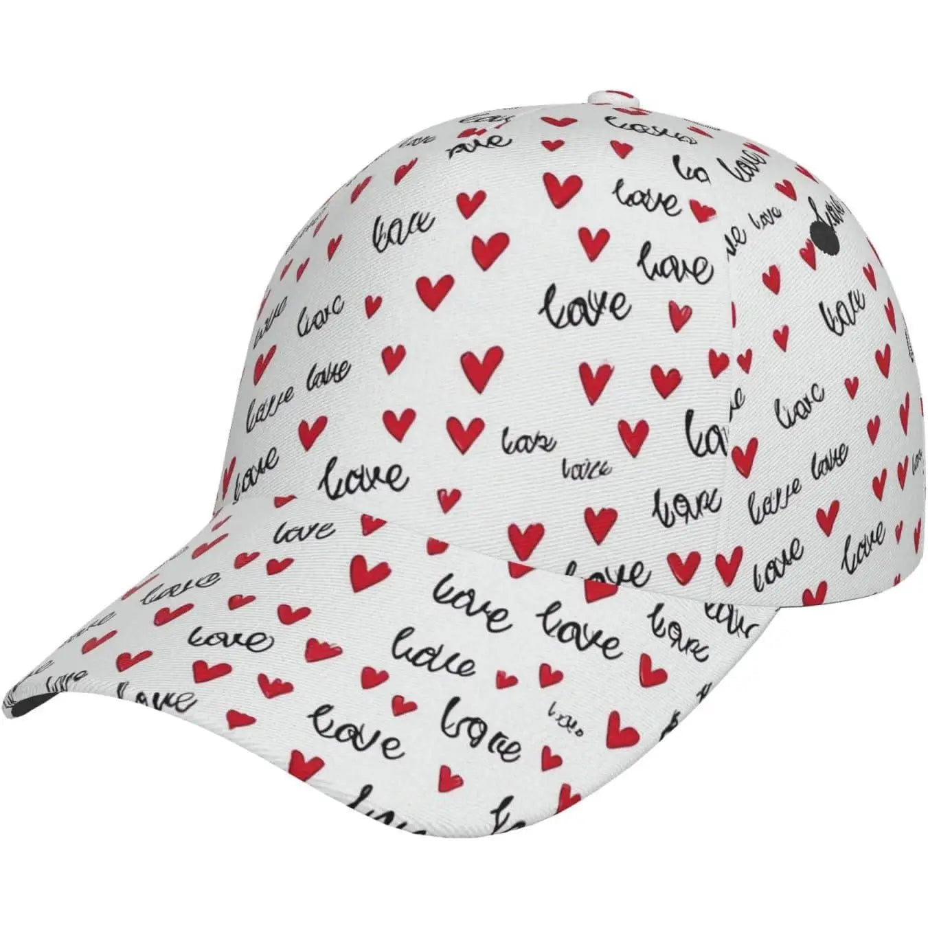 Gorra de béisbol de corazón