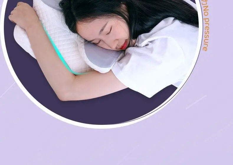 Cervical Pillow Protects Cervical Slow Resilience Memory Cotton Correction Humpback Rich Bag Special Non Collapse Pillow Core