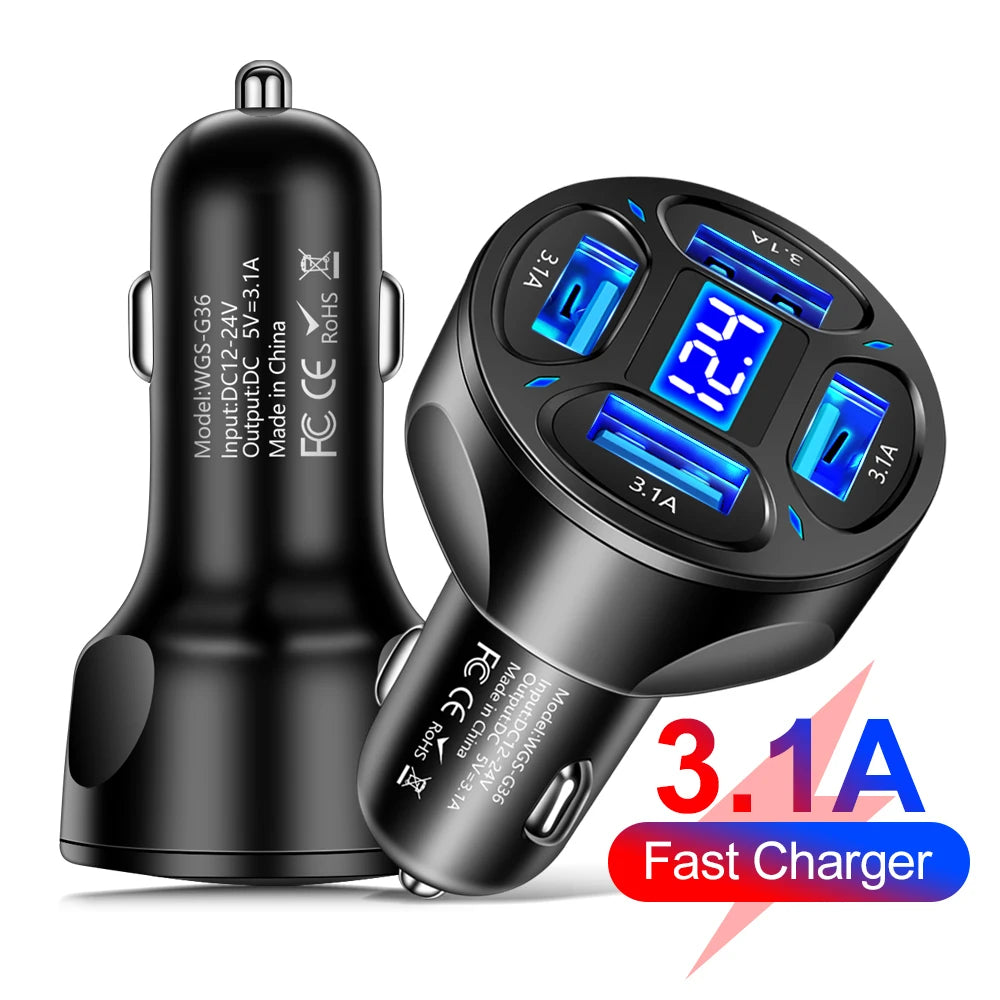 15W Fast Car Charger