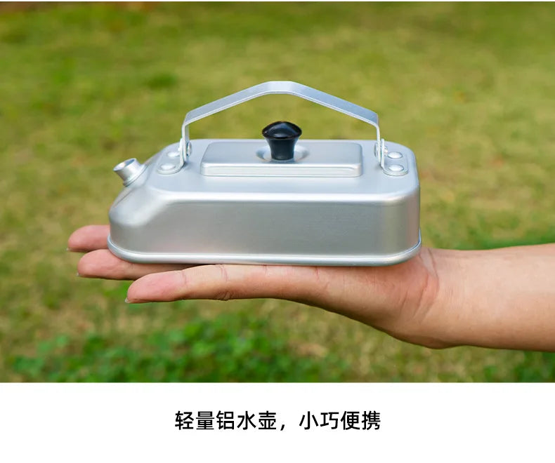 Survival Single Kettle Camp Supplies Outdoor Backpacking Trip Camping Equipment Hiking Novelty Gadgets Sports Entertainment