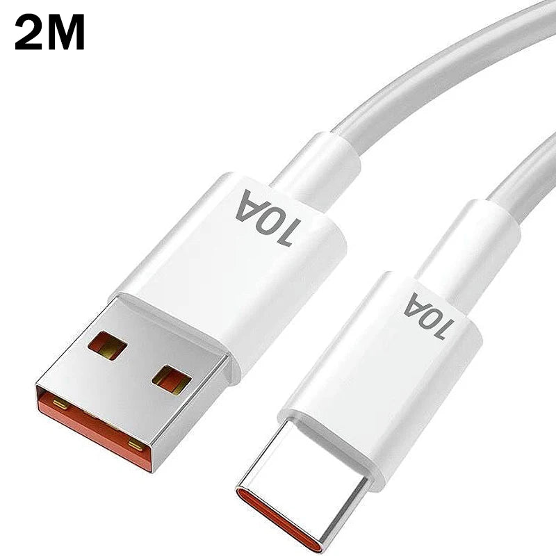 120W 4 Port USB Type C Charger Fast Charging Data Cable USB Phone Charger Adapter for Samsung IPhone Xiaomi Huawei Wall Charger