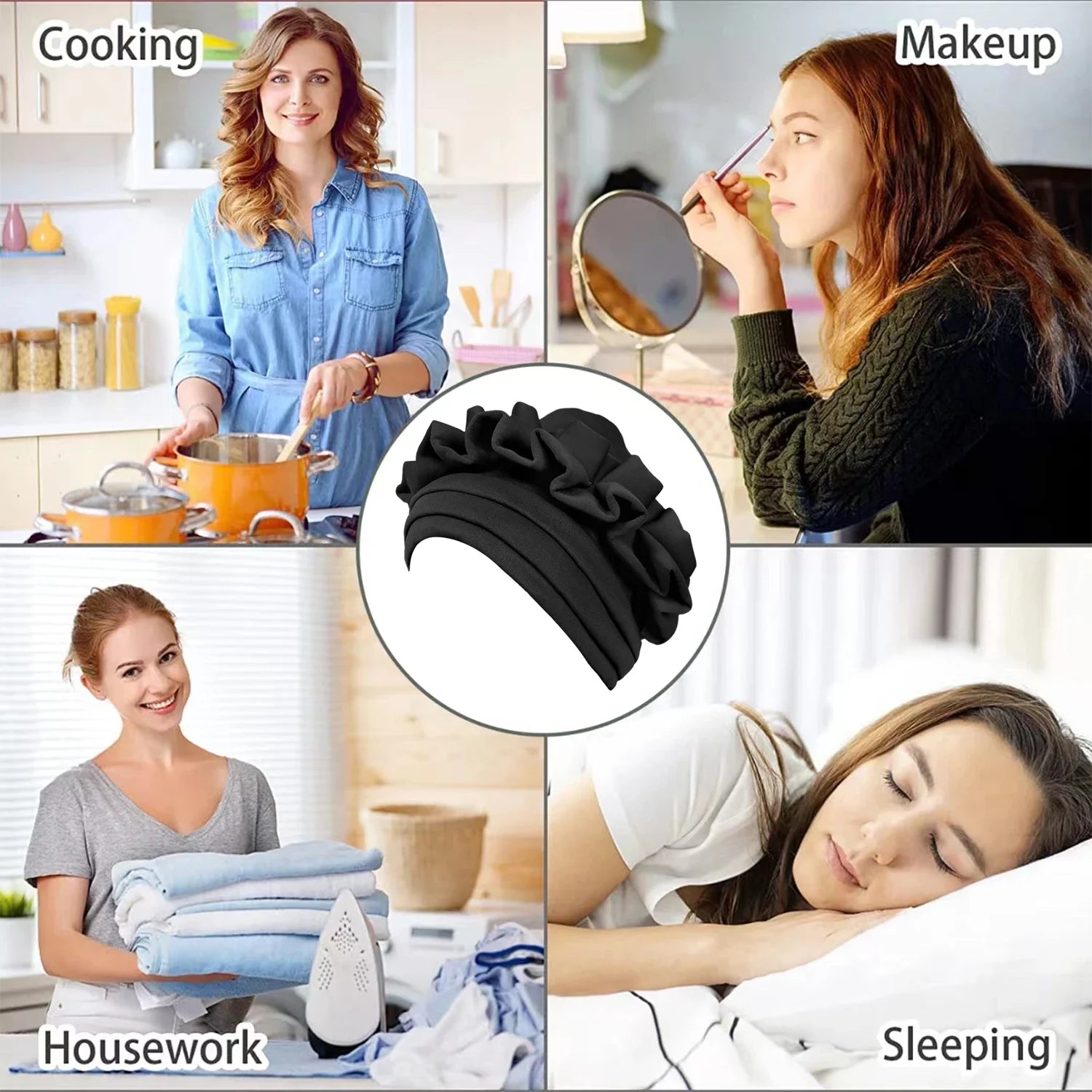 Women’s Raw Silk Pleated Turban – Elegant, African-Inspired & Perfect for Special Occasions