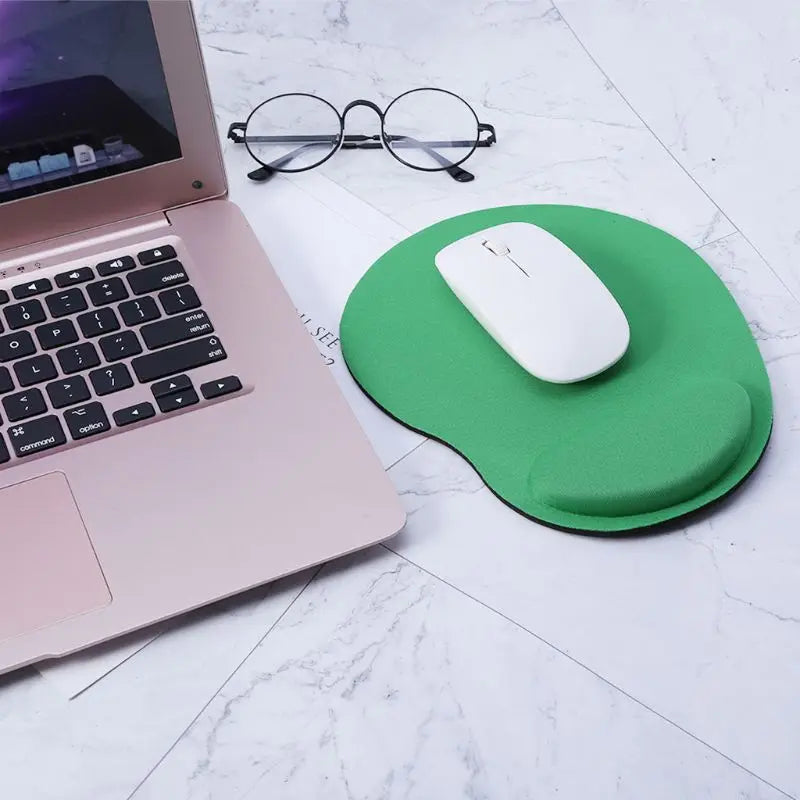 Office Mousepad with Gel Wrist Support Ergonomic Gaming Desktop Mouse Pad Wrist Rest Drop Shipping