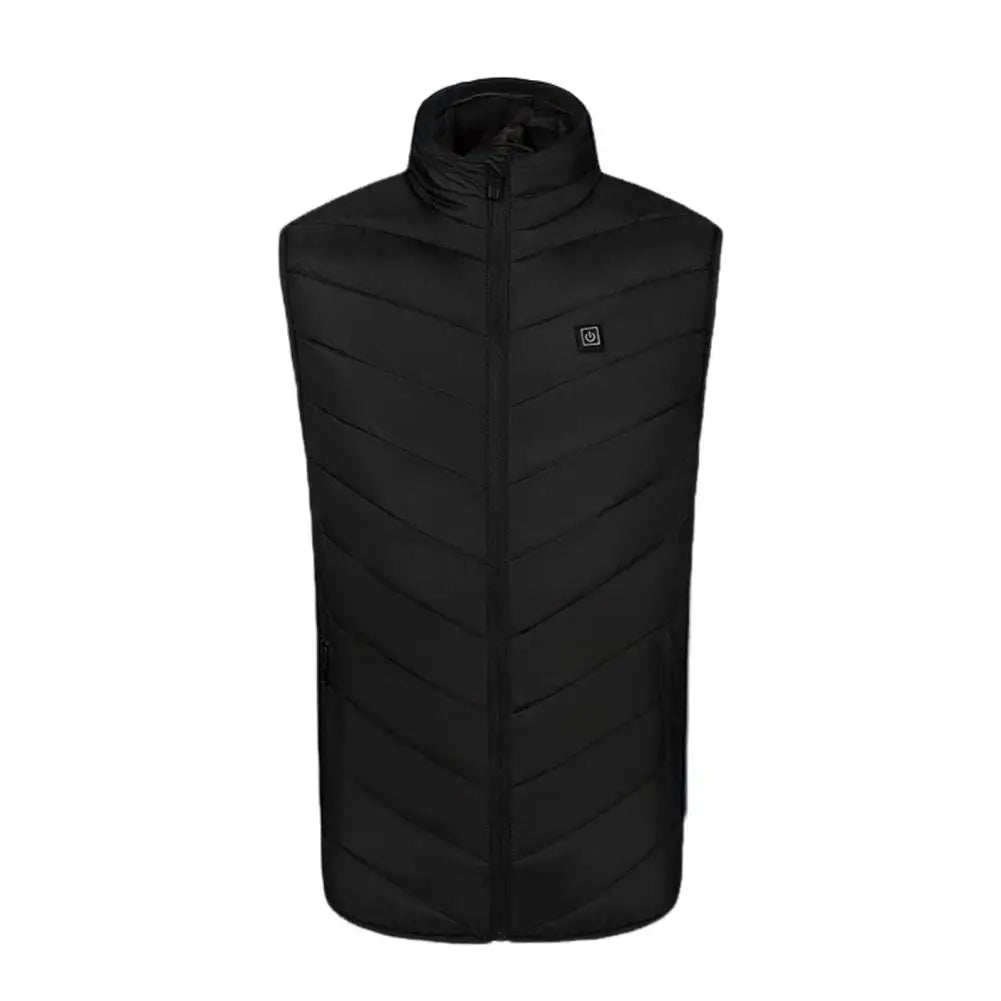 2025 Otoño Chaleco Calefactable Hombre Chaqueta Calefactable Invierno Hombre Mujer 3 Modos de Temperatura 8 Zonas de Calentamiento USB Calentador Chaleco Térmico Abrigo Calentador Corporal
