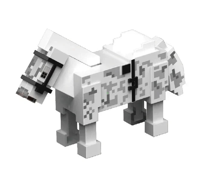 Bloques de construcción de animales, muñecos, niños y niñas, rompecabezas, juguetes, regalo.