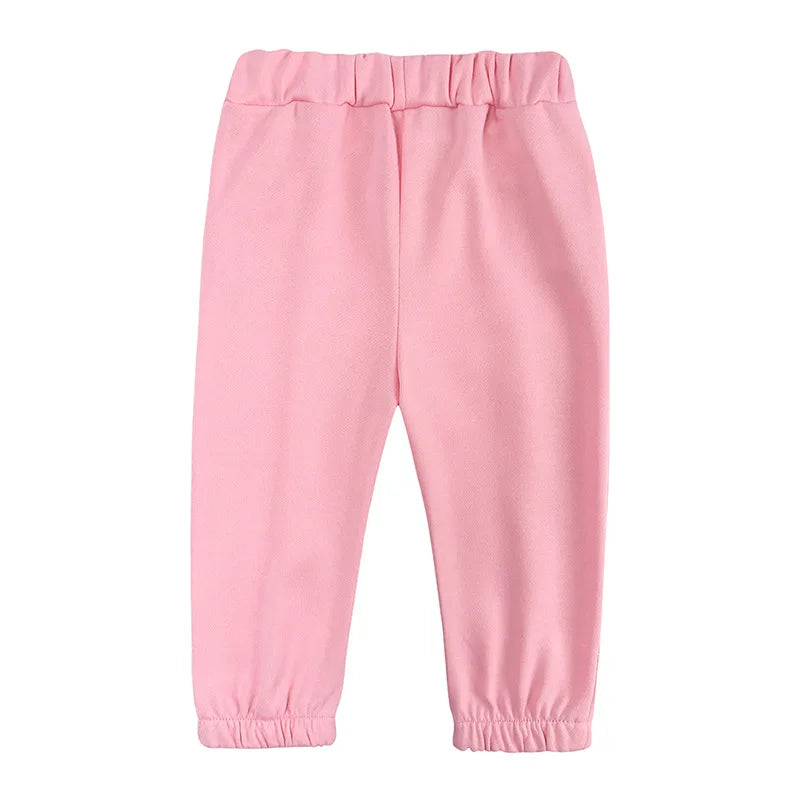 Kids Clothes Children's Clothing Baby Summer Short-Sleeved Hoodie Top+Pants Two-Piece Casual Sports Toddler Girl Outfit Set