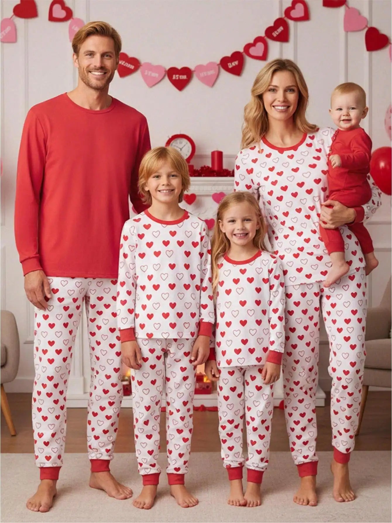 Family Heart Pajamas