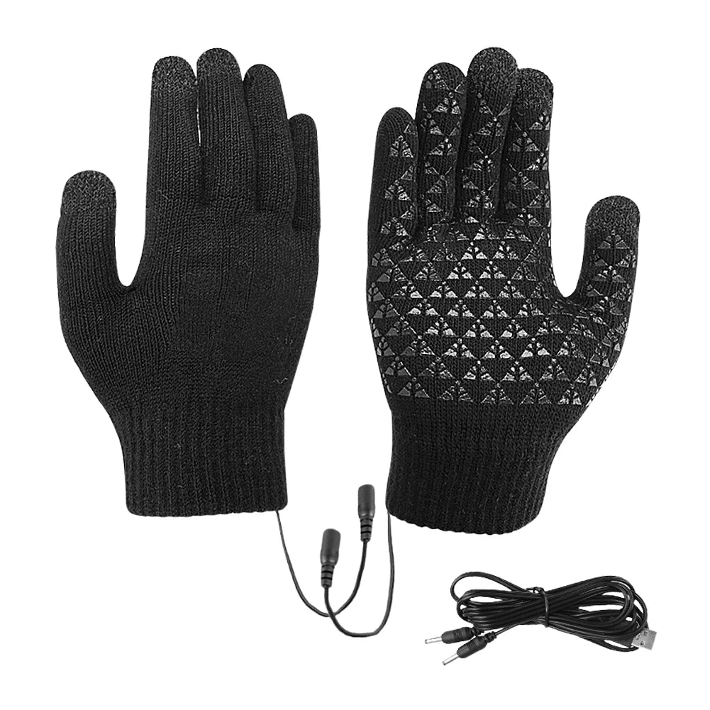 Guantes calefactables USB