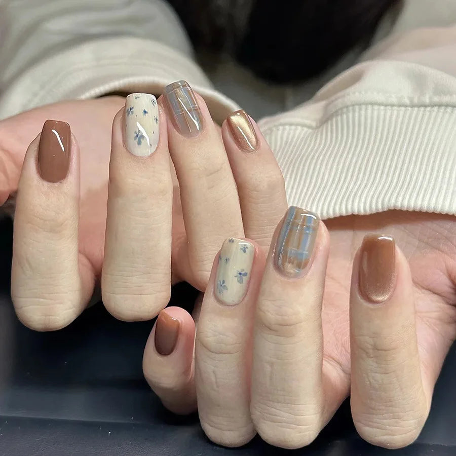 Gradient Y2K Press-On Nails