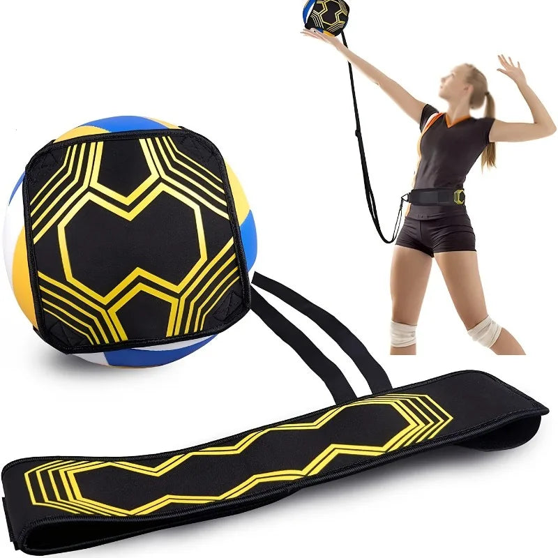 Entraîneur de football, équipement d'entraînement de football/volley-ball/rugby, aide à l'entraînement en solo au lancer de coup de pied de football, aide au contrôle des compétences