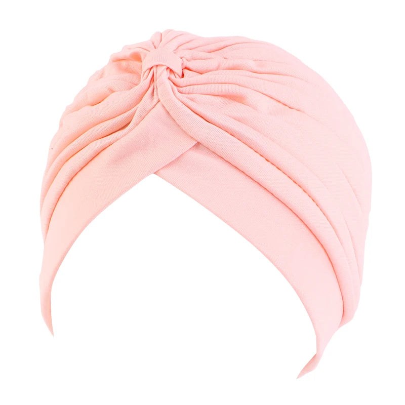 Knotted Ruffle Turban