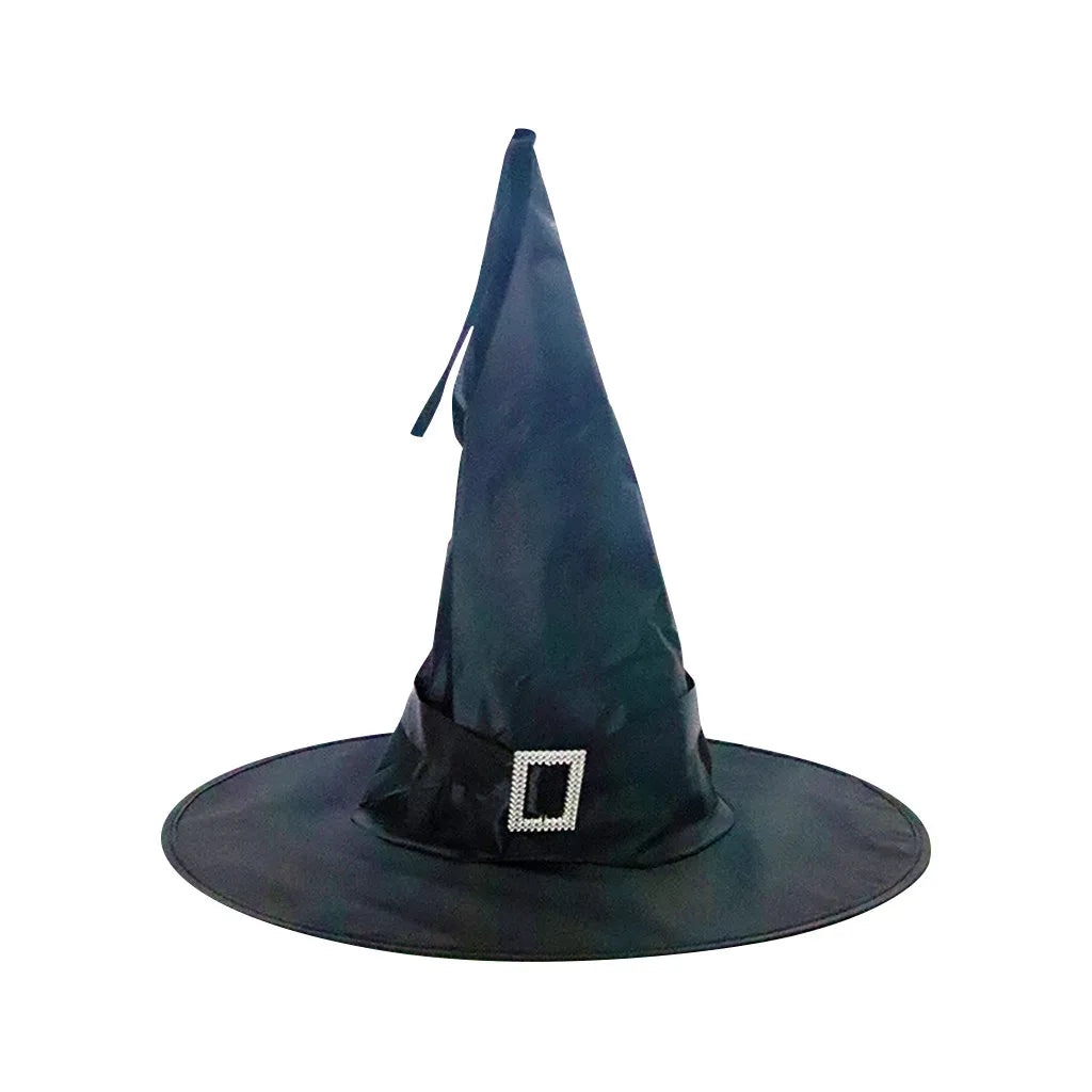 Halloween Decoration Glowing Hat Outdoor Hanging Lighted Glowing Witch Hat Lights String Battery Outdoor Yard Tree Decorations