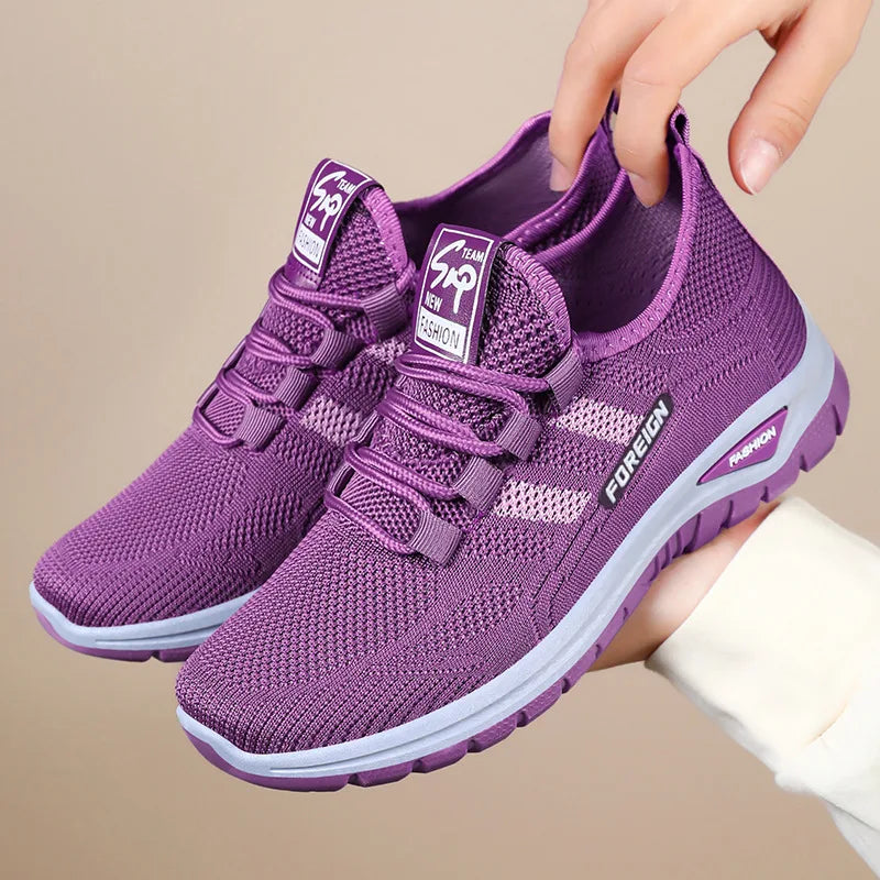 Zapatillas de malla cómodas