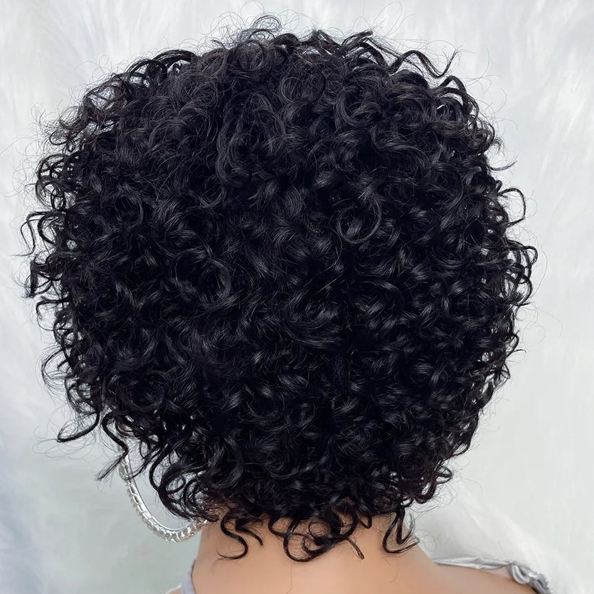 Rose Curly Pixie Wig