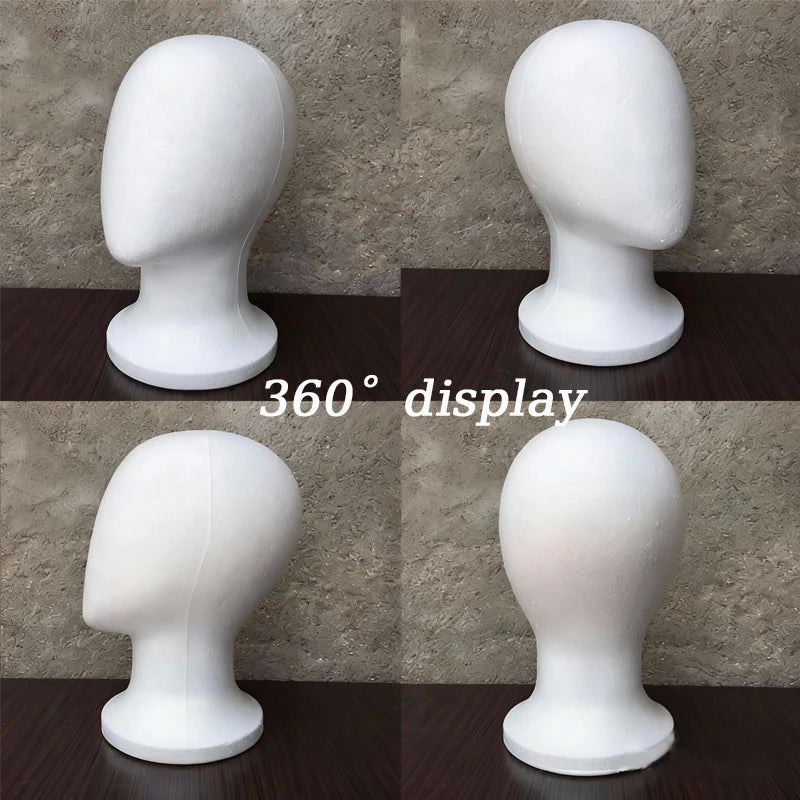 Foam Wig Mannequin Head