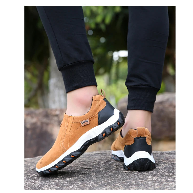 Zapatillas de exterior para hombre, calzado deportivo para caminar, calzado cómodo para hombre, calzado para escalar y senderismo para hombre