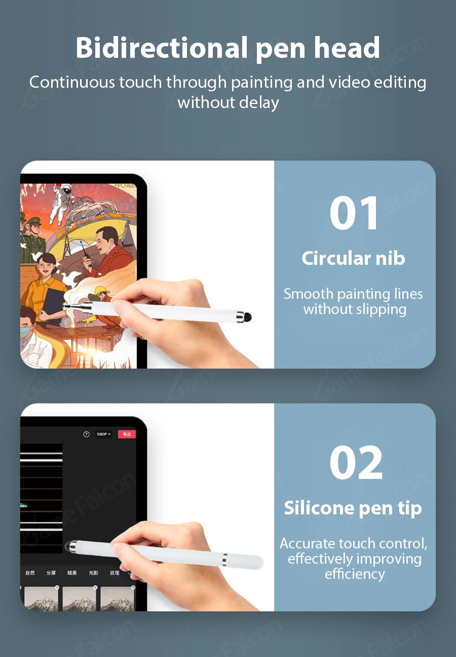 Universal Touch Pen For Blackview Tab 18 16 15 SE 10 Pro 13 12 11 10 9 8 8E 7 Wifi Pro 4G 10.1 Inch Stylus Pens