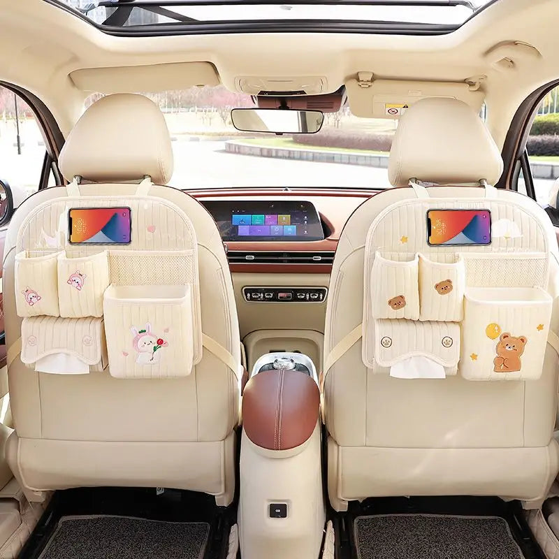 Organizador de asiento de coche